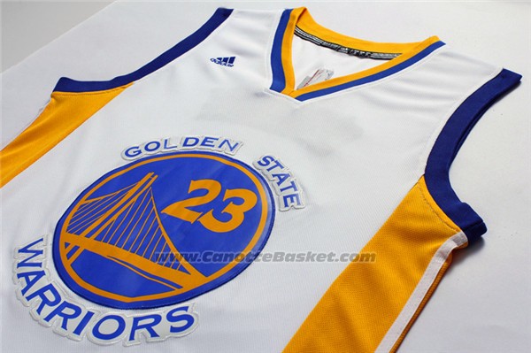 Maglia Golden State Warriors Draymond Green #23 Bianco